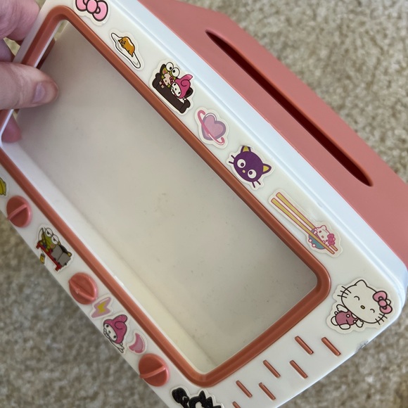 Hello Kitty Retro TV phone holder and tissue paper holder - Picture 6 of 6